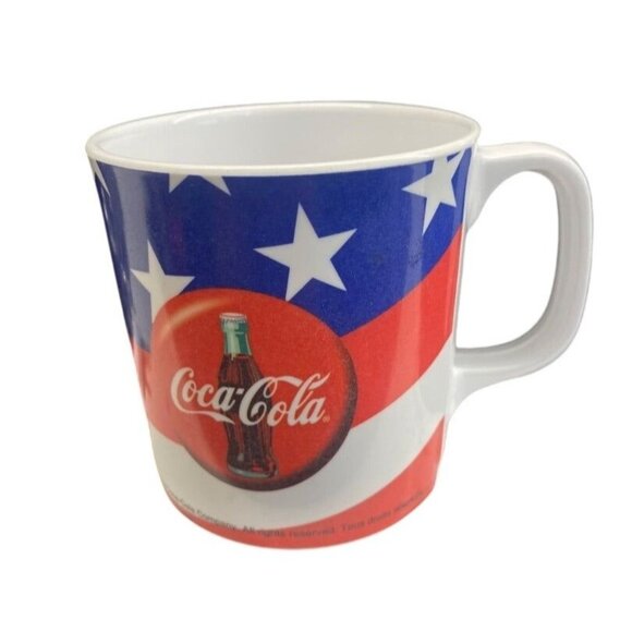 VINTAGE Coca-Cola CO Gibson 100% Genuine Melamine Mug Coke Cup - Picture 1 of 6